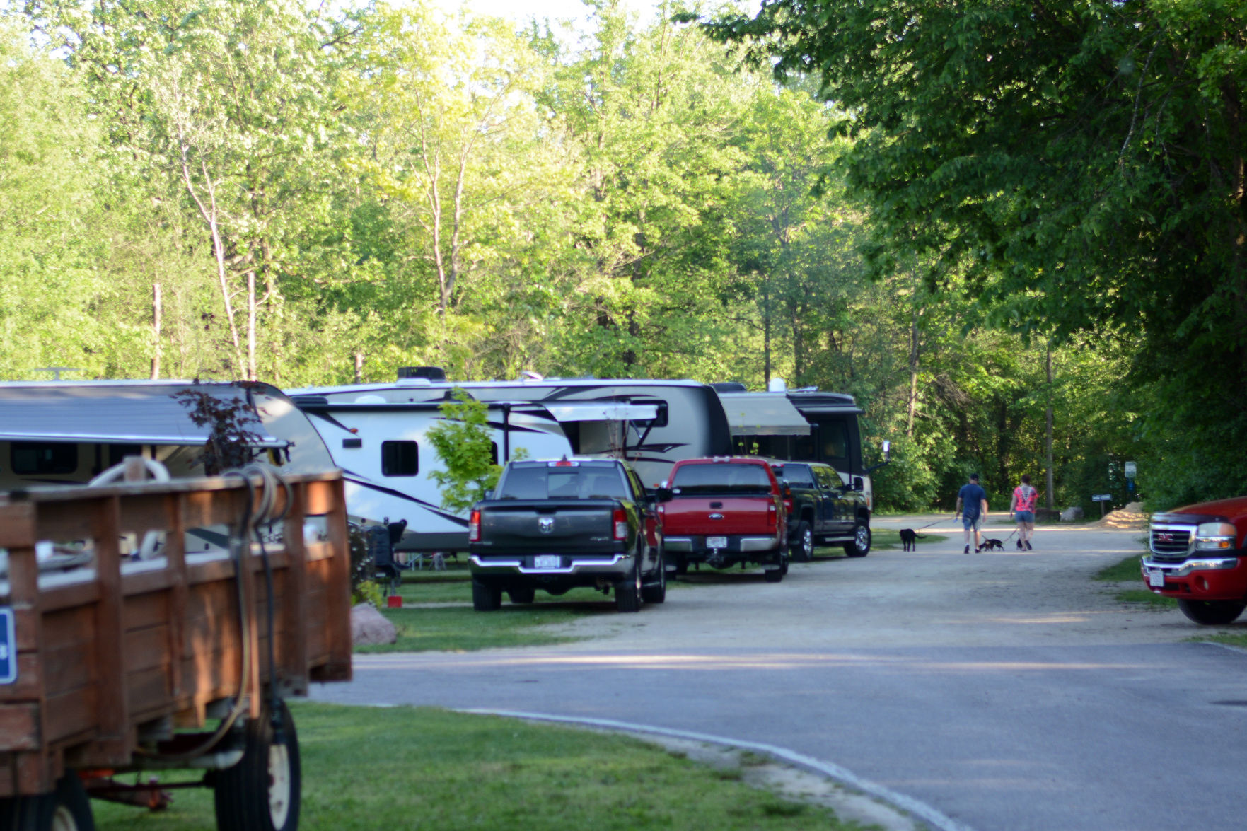 Private campgrounds in Baraboo, Portage